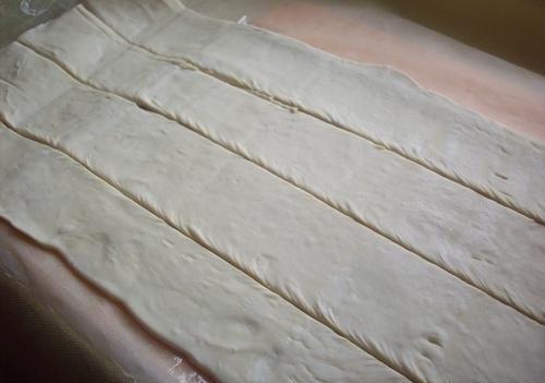 Слоеный пирог с сыром. 03