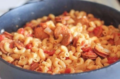 Макароны с колбасой. 04 Макароны с колбасой. 04