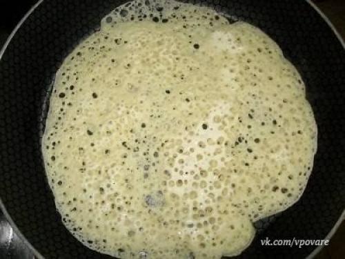 Ажурные блинчики.  Ингредиенты: 04 Ажурные блинчики.  Ингредиенты: 04