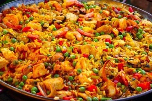 Смешанная паэлья.  Ингредиенты: 04 Смешанная паэлья.  Ингредиенты: 04