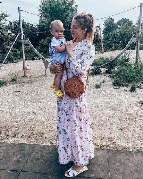 Девушка Александра после беременности скинула 17 кг! 04