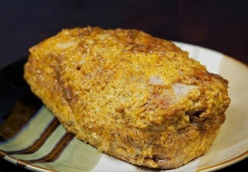 Свинина, запеченная с майонезом и специями. 09 Свинина, запеченная с майонезом и специями. 09