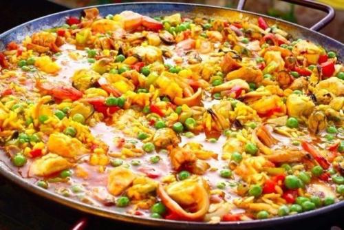 Смешанная паэлья.  Ингредиенты: 03 Смешанная паэлья.  Ингредиенты: 03