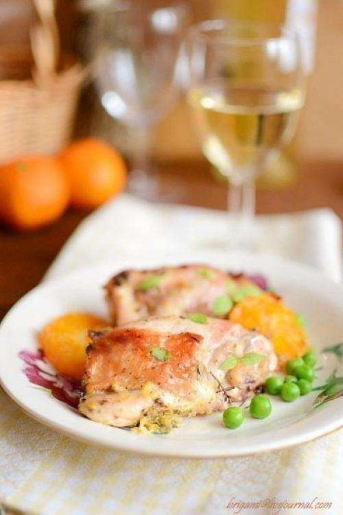 Курица с мандаринами. 06 Курица с мандаринами. 06