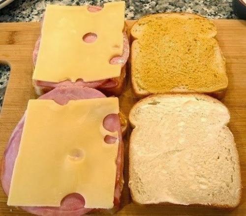 Сэндвич Монте-кристо.  Количество порций: 2 шт. 01