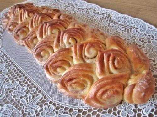 Рулет - плетёнка. Тесто: Рулет - плетёнка. Тесто:
