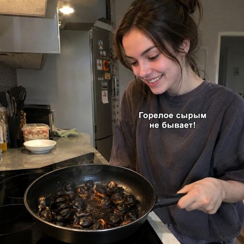 Захотела жареных пельменей - получила угольки. 08