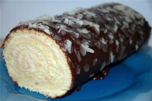 Самые быстрые и сочные рулетики к чаю. 08 Самые быстрые и сочные рулетики к чаю. 08