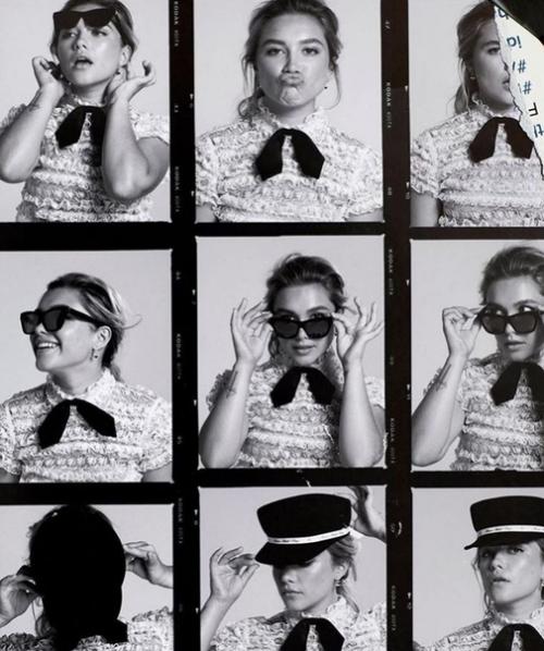 Скарлет йоханссон и Флоренс пью для Marie Claire. 01