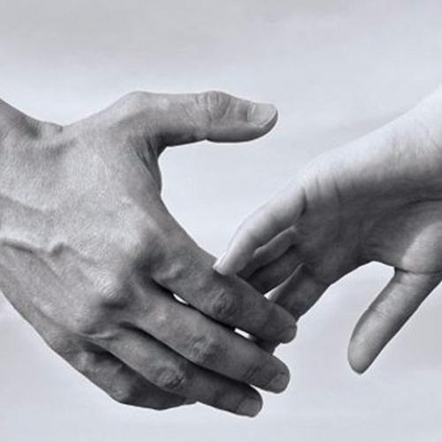 Я сегодня видел в автобусе, как расставалась пара.