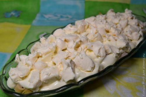 Салат с грибами и сыром Искушение. 06 Салат с грибами и сыром Искушение. 06