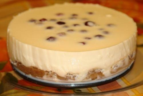 Чизкейк со сгущенкой (без выпечки).