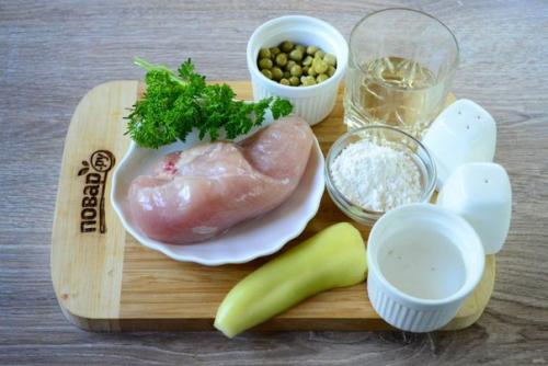 Куриная пиката по-быстрому. 01 Куриная пиката по-быстрому. 01