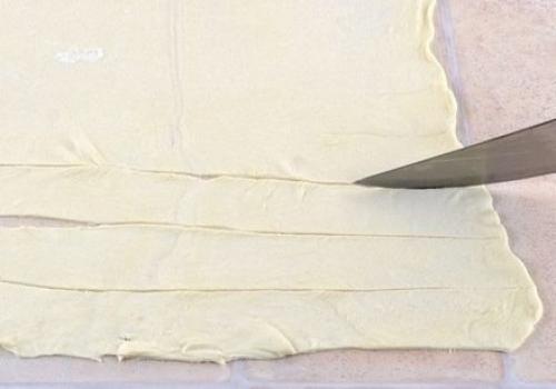 Слойки с яблоками Розочки. 02