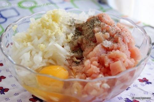 Куриные шарики в сырно - сливочном соусе. 02 Куриные шарики в сырно - сливочном соусе. 02