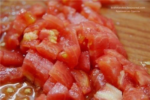 Паста аматричиана.  Ингредиенты: 03