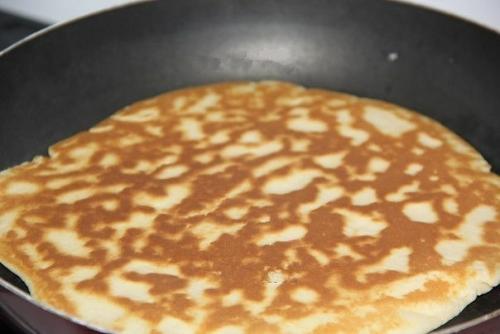 Торт со сгущенкой на сковороде. 02