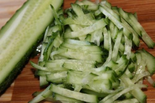 Салат из ветчины, помидоров, огурцов и сыра. 03 Салат из ветчины, помидоров, огурцов и сыра. 03