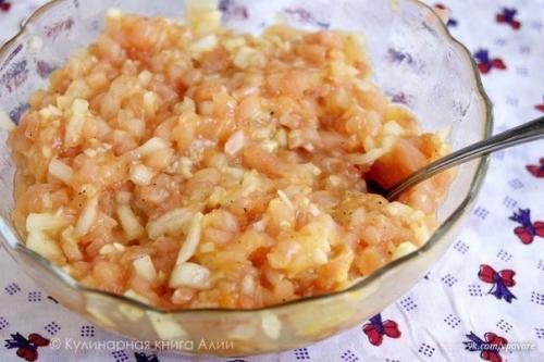 Куриные шарики в сырно - сливочном соусе. 03 Куриные шарики в сырно - сливочном соусе. 03