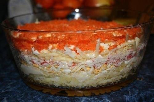 Салат Бархатный. Ингредиенты: Салат Бархатный. Ингредиенты: