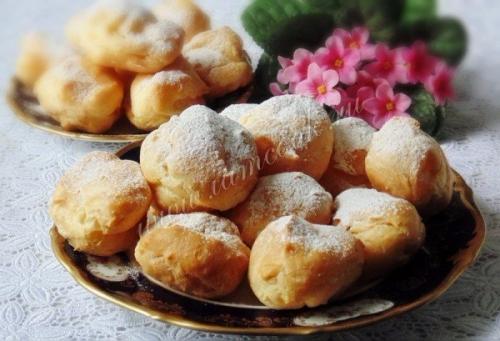 Эклеры с заварным кремом. 09 Эклеры с заварным кремом. 09