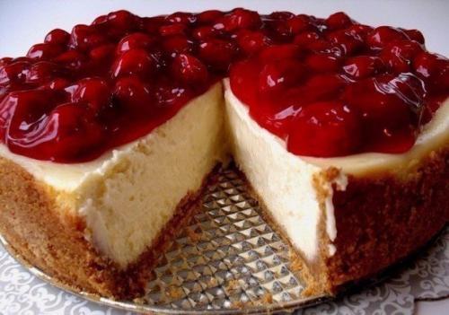 Вишнёвый чизкейк?   Ингредиенты: