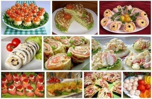 1. закуска Мухомор.