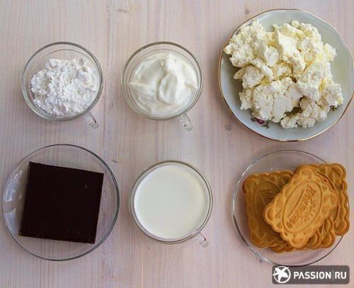 Десерт без выпечки Творожный Домик. 01 Десерт без выпечки Творожный Домик. 01