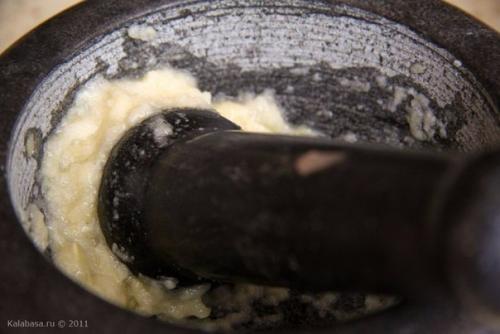 Курица с инъекциями белого вина и сливок. 01