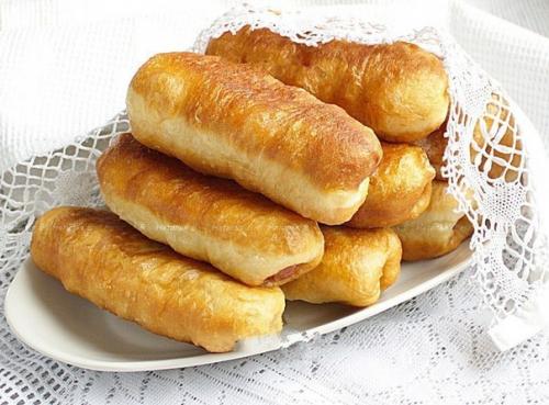 Жареные сосиски в тесте рецепт.