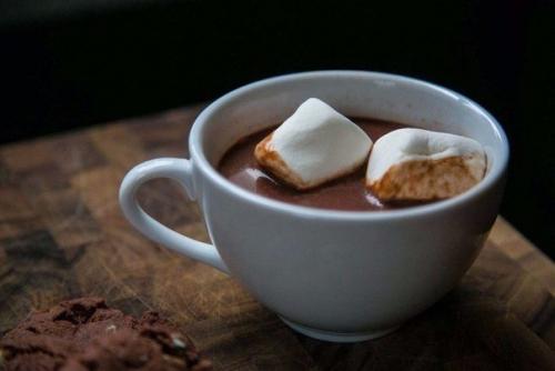 Горячий шоколад по-французски.

