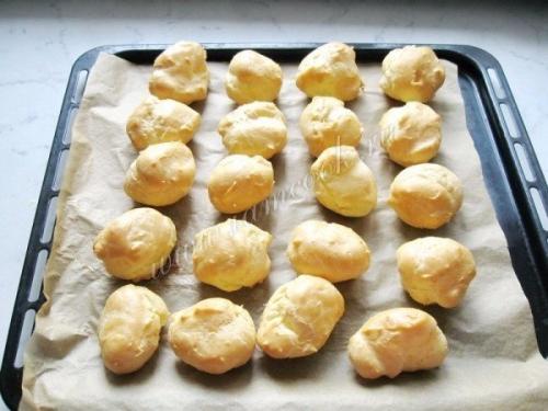 Эклеры с заварным кремом. 06 Эклеры с заварным кремом. 06