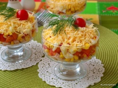 Салат Восторг.  Ингредиенты: 07 Салат Восторг.  Ингредиенты: 07