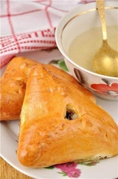 Как приготовить эчпочмак (треугольные пироги с картошкой и мясом). 09 Как приготовить эчпочмак (треугольные пироги с картошкой и мясом). 09