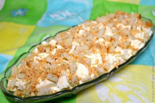 Салат с грибами и сыром Искушение. 09 Салат с грибами и сыром Искушение. 09