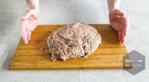 Котлeты с зеленью. 03