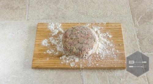 Котлeты с зеленью. 04