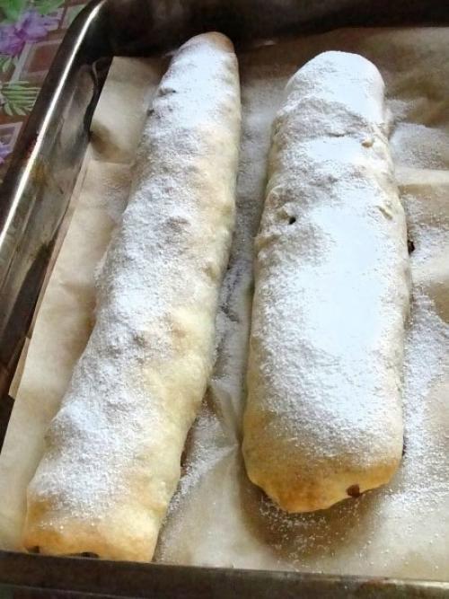 Яблочный штрудель.  Як кажуть у нас в Австрии - апфельштрудель. 05 Яблочный штрудель.  Як кажуть у нас в Австрии - апфельштрудель. 05