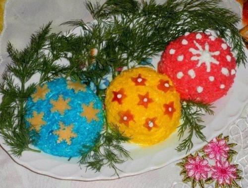 Топ - 9 красивых салатов к новому году? 04 Топ - 9 красивых салатов к новому году? 04