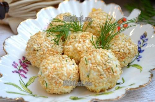 Сырная закуска.  Ингредиенты: