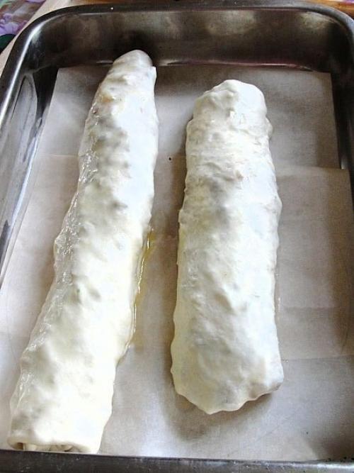 Яблочный штрудель.  Як кажуть у нас в Австрии - апфельштрудель. 04 Яблочный штрудель.  Як кажуть у нас в Австрии - апфельштрудель. 04