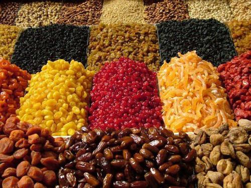 8 самых полезных сухофруктов. 

