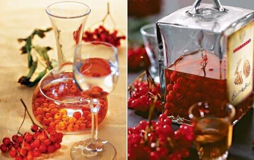 Настойки калины на ВОДЕ и на СПИРТУ.