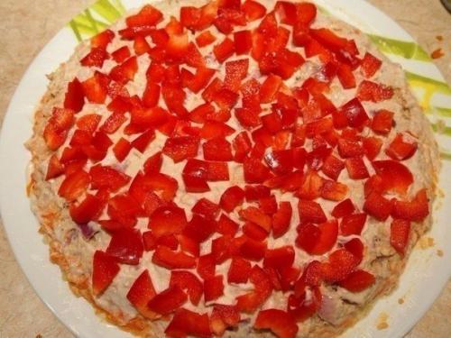 Салат Сугроб.  Ингредиенты. 02