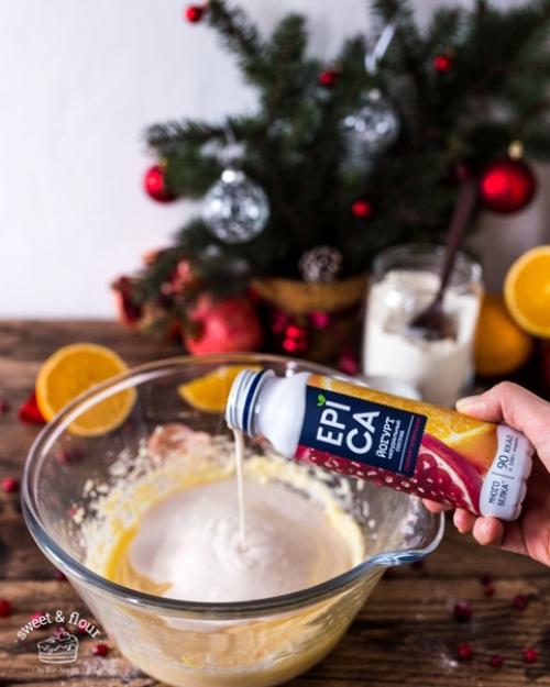 Рецепт кекса с клюквой. 03 Рецепт кекса с клюквой. 03