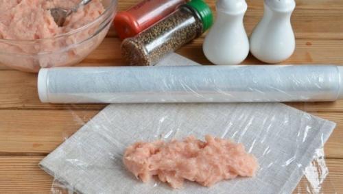 Домашние сосиски с курицей. 04 Домашние сосиски с курицей. 04