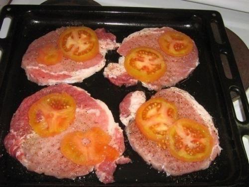 Мясо по-купечески (с грибами). 02 Мясо по-купечески (с грибами). 02