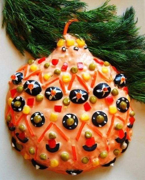 Топ - 9 красивых салатов к новому году? 03 Топ - 9 красивых салатов к новому году? 03