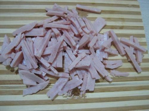 Салат Новогодний.   Салат с мандаринами превосходно подходит к новогоднему столу. 04