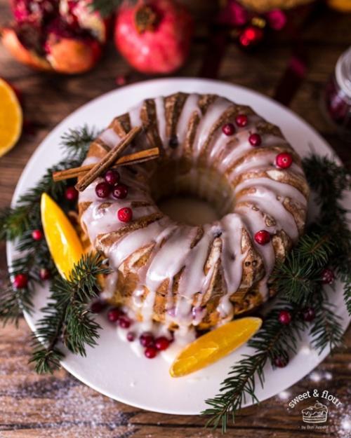 Рецепт кекса с клюквой. 08 Рецепт кекса с клюквой. 08